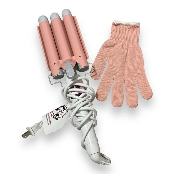 INH Insert Waves Here‎ Triple Barrel Hair Waver | EUC - Picture 3 of 5